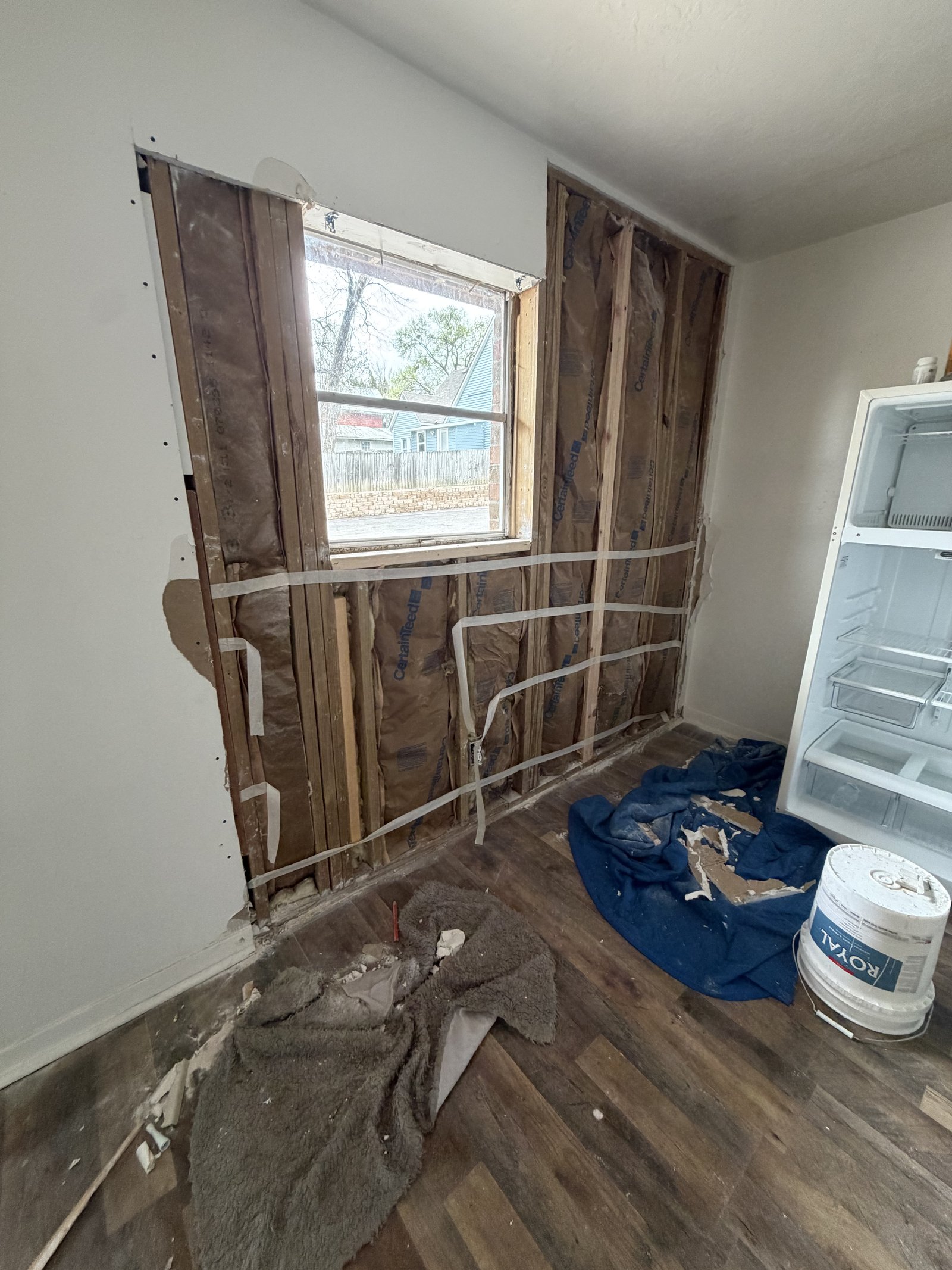 Apartment building repair