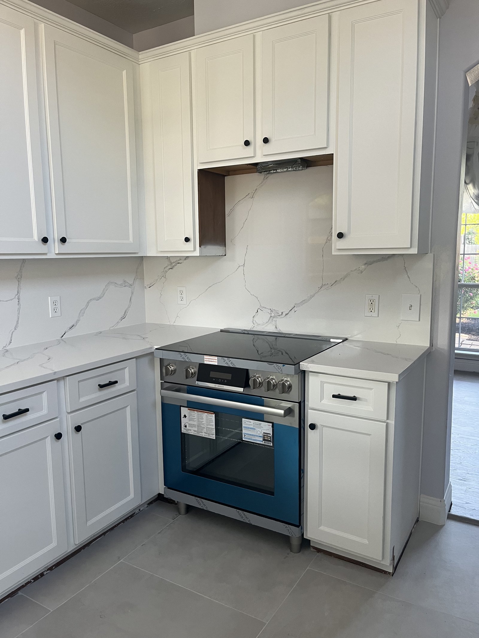 Custom cabinet, countertop, sink & faucet