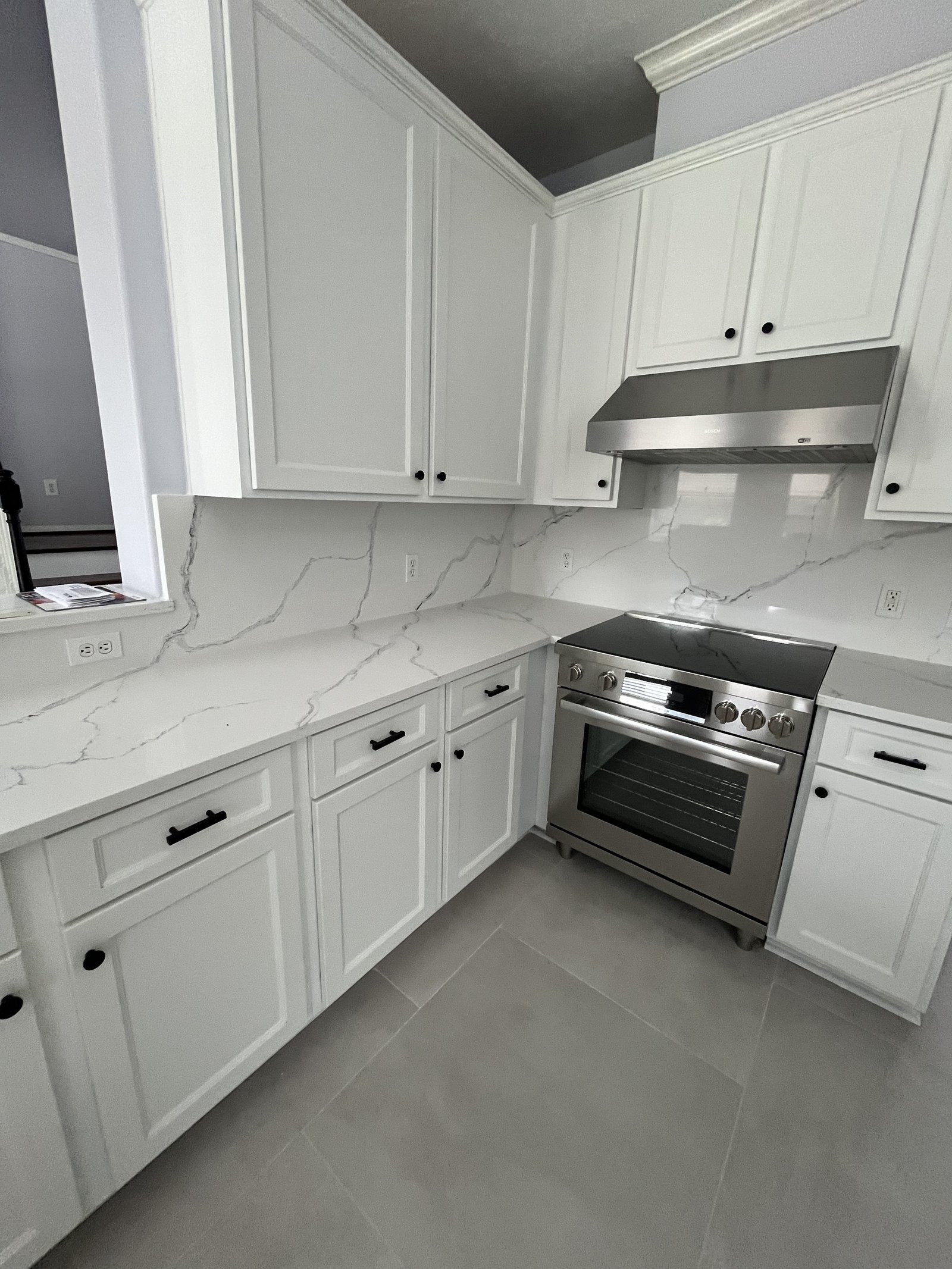 Custom cabinet, countertop, sink & faucet