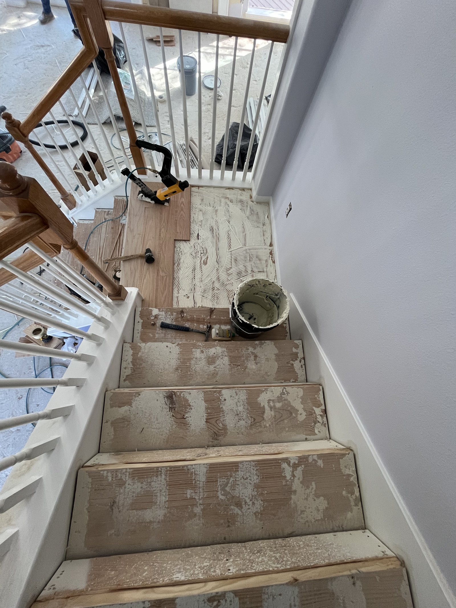 Custom staircase remodel