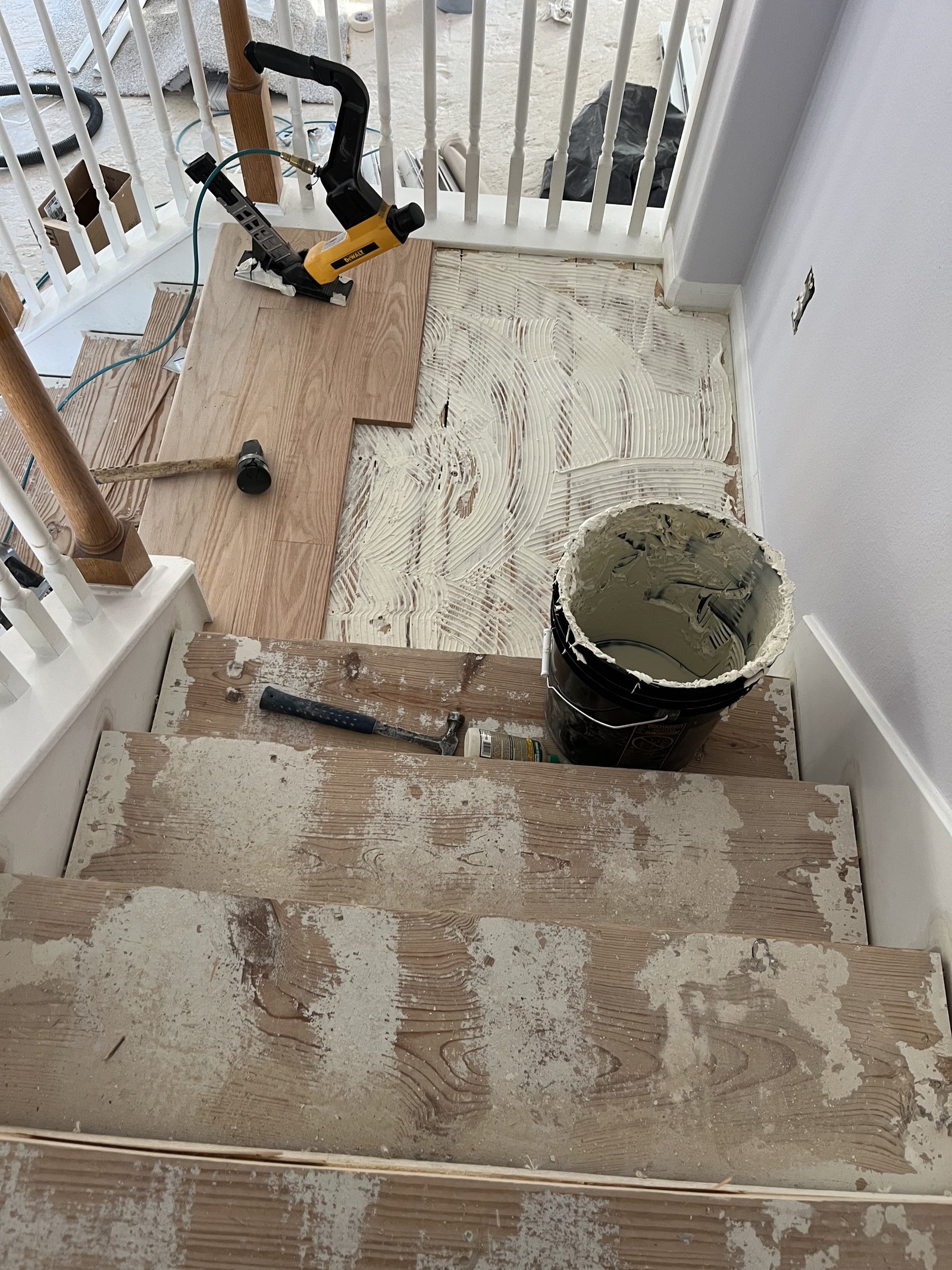 Custom staircase remodel