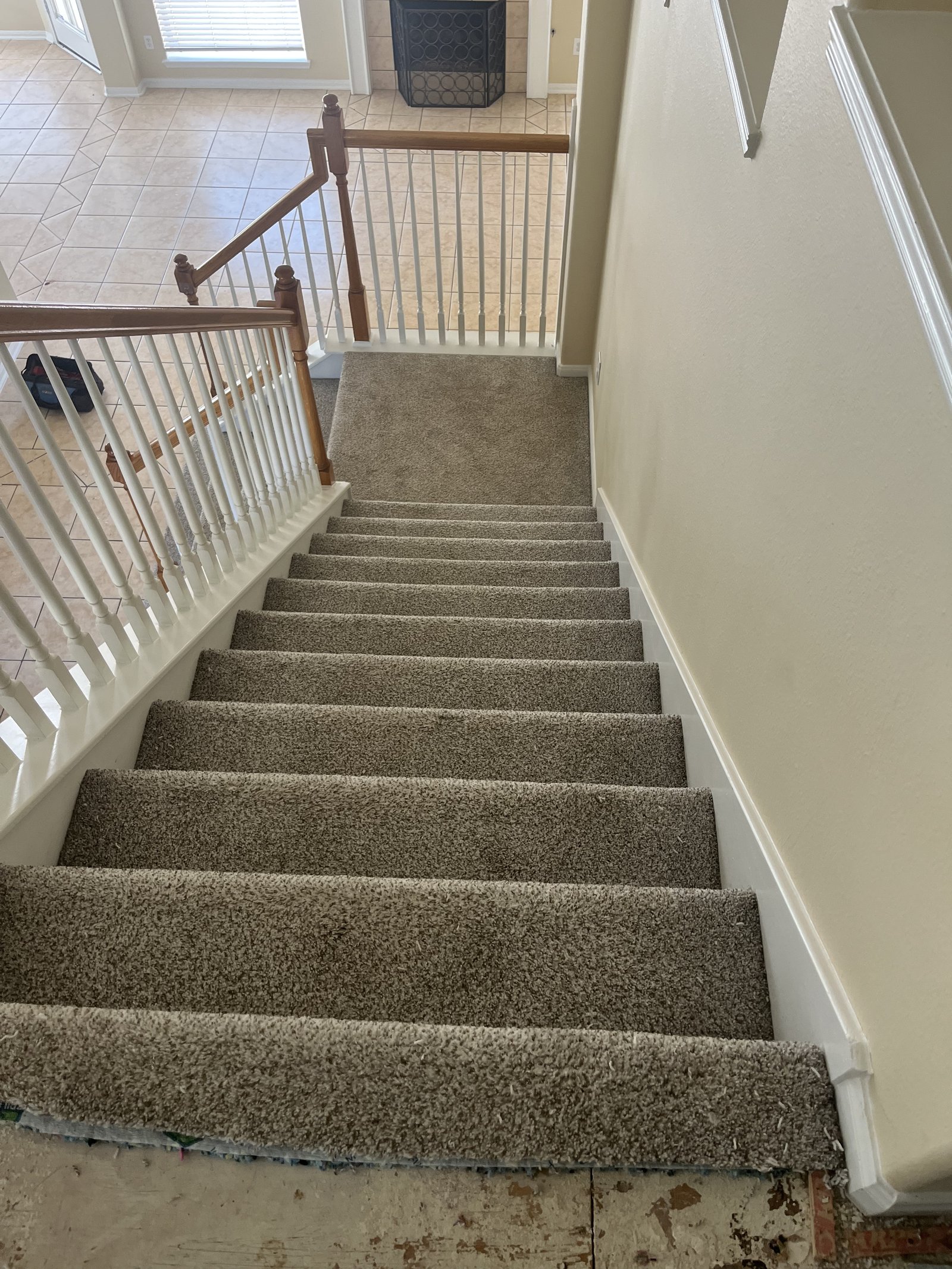 Custom staircase remodel