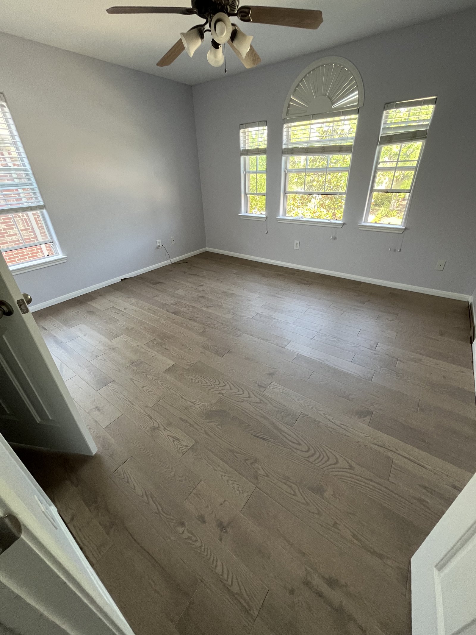 Carpet removal & engineered wood floor